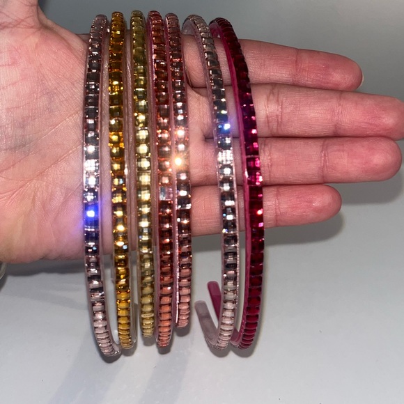Set of 7 bedazzled headbands - Picture 8 of 9